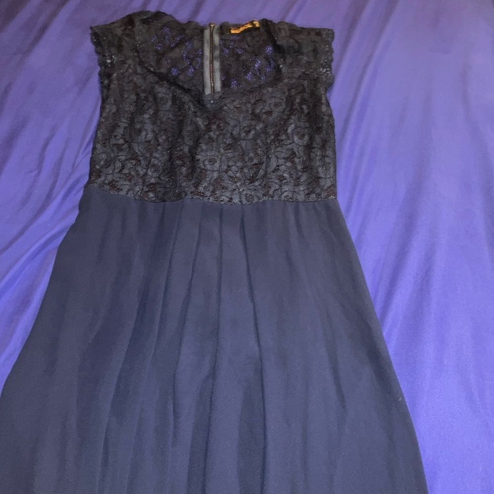 Miusol Black Sleeveless Maxi Sundress for Cocktail